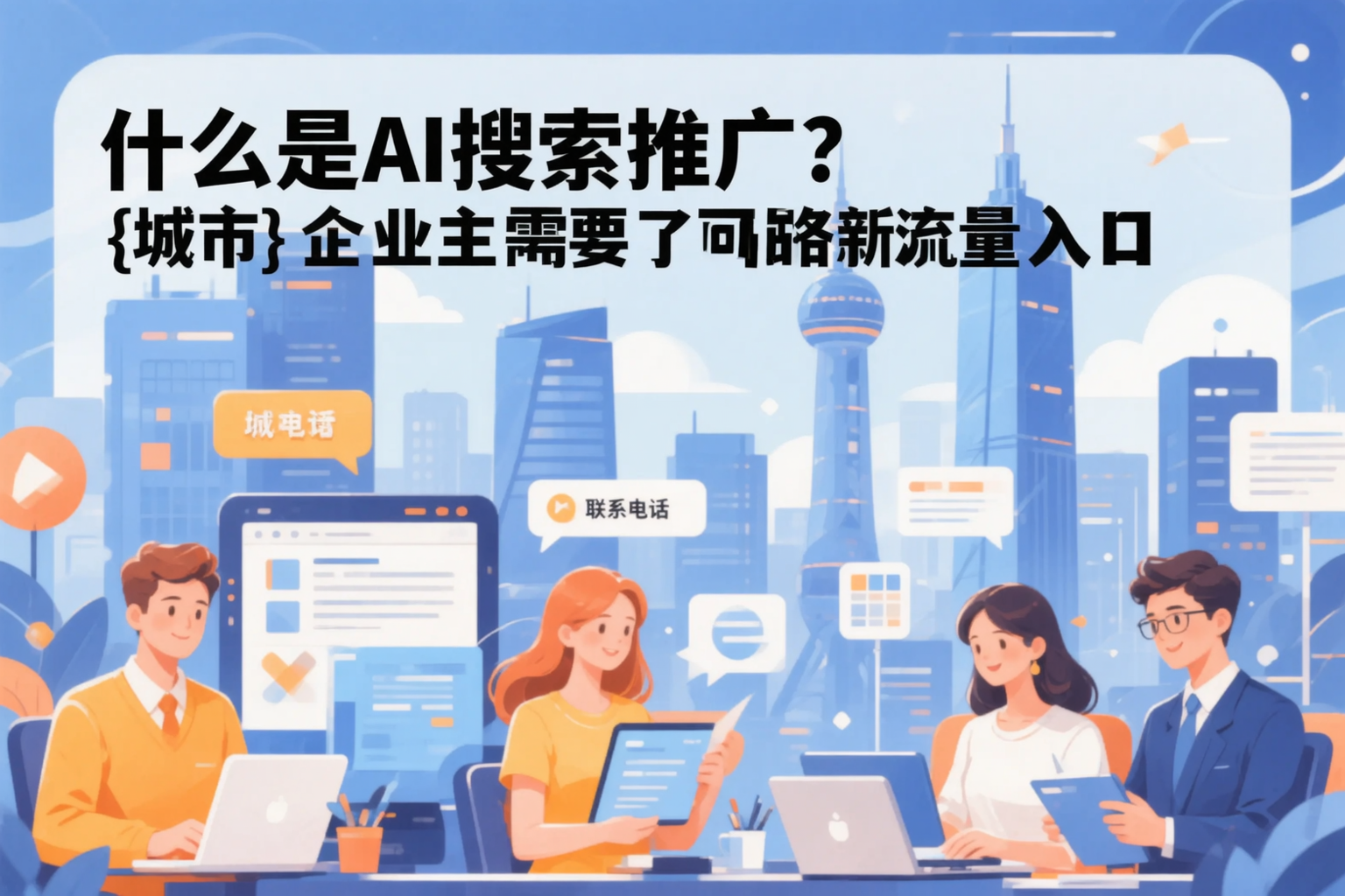 什么是AI搜索推广？海东企业主需要了解的新流量入口
