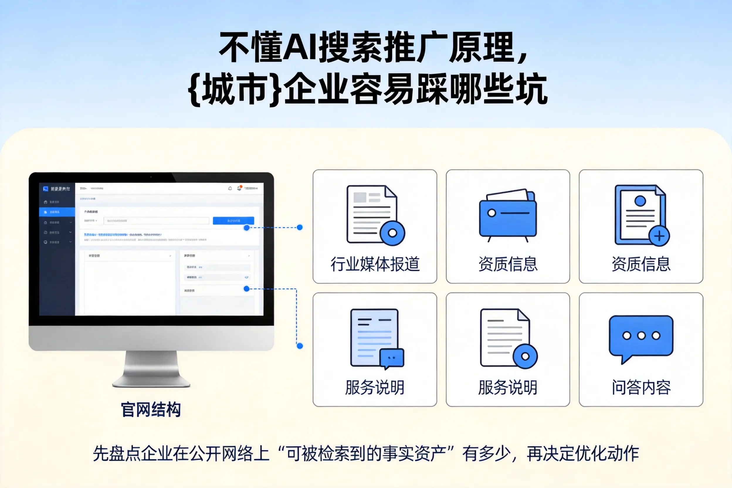 不懂AI搜索推广原理，海东企业容易踩哪些坑