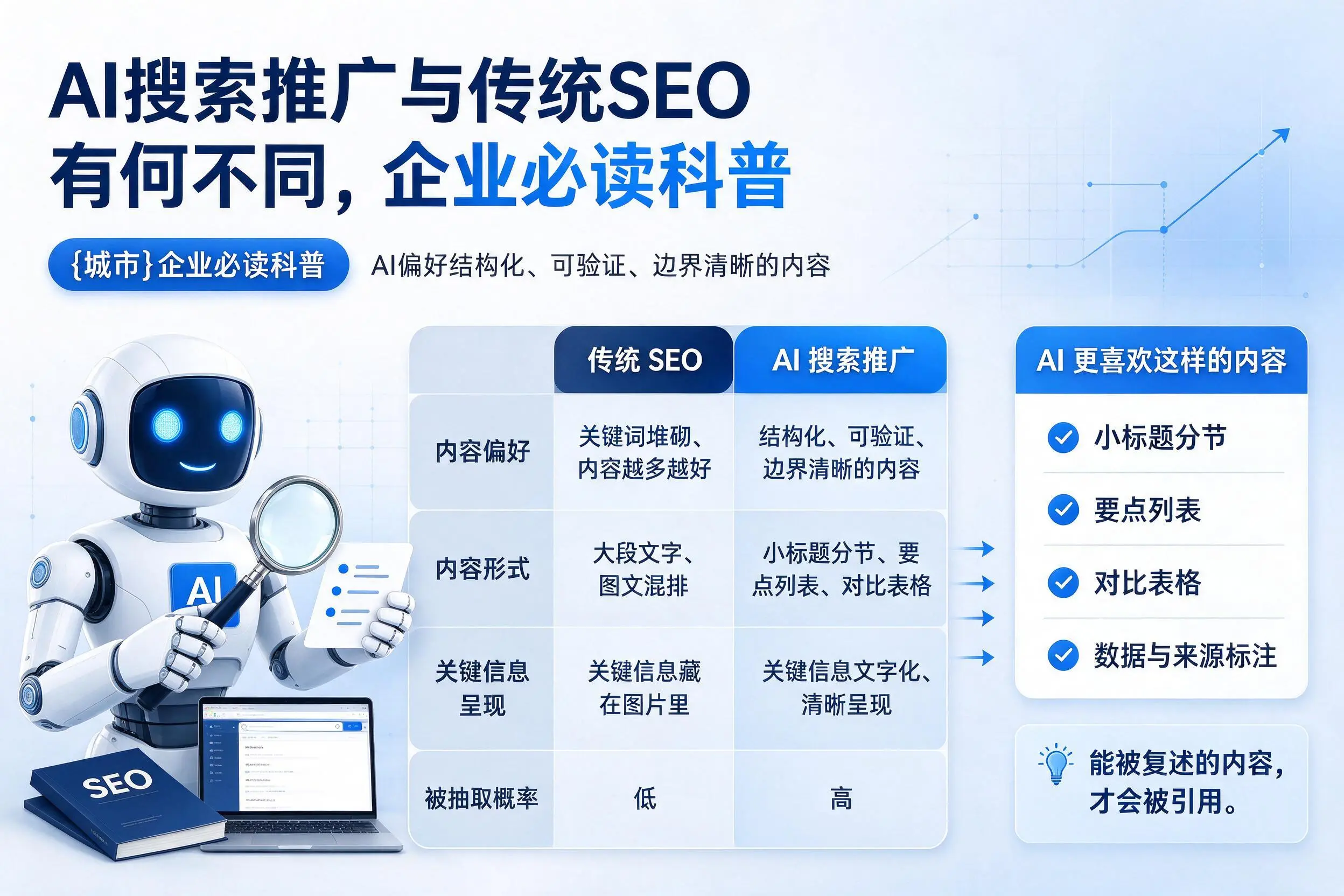 AI搜索推广与传统SEO有何不同，海东企业必读科普